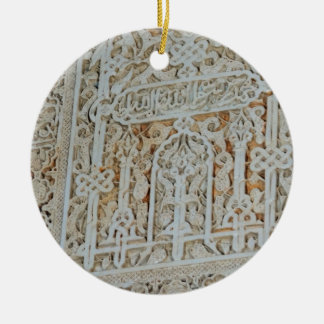 アルハンブラの壁のタイル#1 セラミックオーナメント