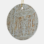 アルハンブラの壁のタイル#1 セラミックオーナメント (左)