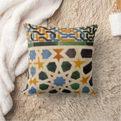 アルハンブラの壁のタイル#3 クッション (ブランケット)