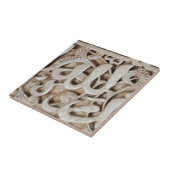 アルハンブラの壁のタイル#4 タイル (側面)