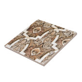 アルハンブラの壁のタイル#7 タイル (側面)