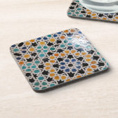 アルハンブラの壁のタイル#9 コースター (左側)