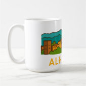 アルハンブラの夕日 2 コーヒーマグカップ (左)