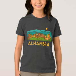 アルハンブラの夕日 2 トライブレンドTシャツ