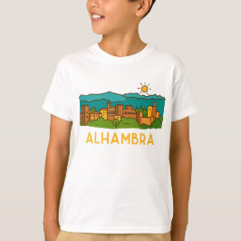 アルハンブラの夕日 2 Tシャツ