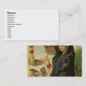 アルハンブラの娘 名刺 (正面/裏面)