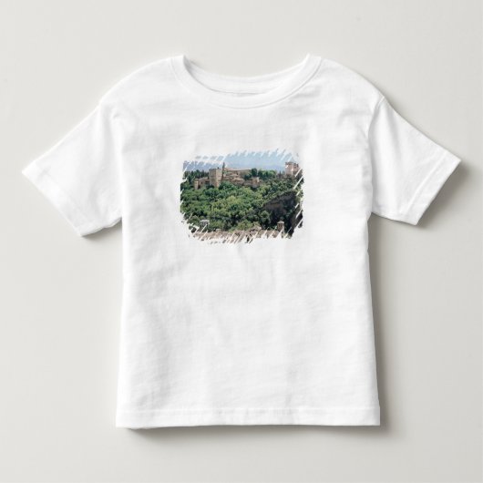 アルハンブラの宮殿の眺め トドラーTシャツ (正面)
