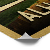 アルハンブラグラナダスペイン ポスター (角)