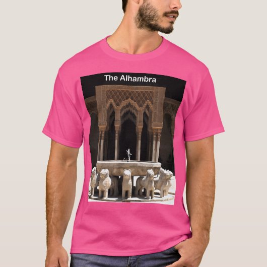 アルハンブラグラナダスペイン Tシャツ (正面)