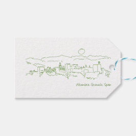 アルハンブラサンセット ギフトタグ