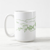 アルハンブラサンセット コーヒーマグカップ (左)