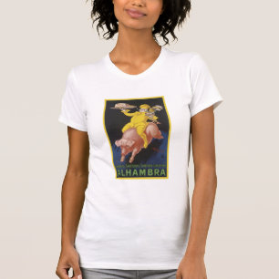 アルハンブラハムピ飛んでいるッグアド Tシャツ