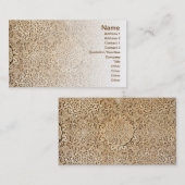 アルハンブラパターン名刺 名刺 (正面/裏面)