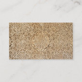 アルハンブラパターン名刺 名刺 (裏面)