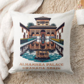 アルハンブラパレスグラナダスペイン クッション (ブランケット)