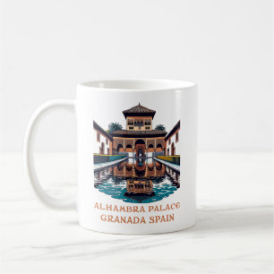 アルハンブラパレスグラナダスペイン コーヒーマグカップ