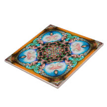 アルハンブラフラクタル-セラミックタイル