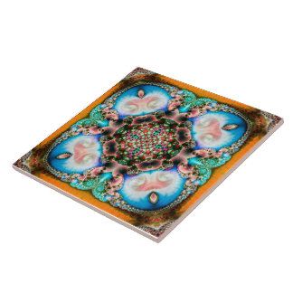 アルハンブラフラクタル-セラミックタイル タイル