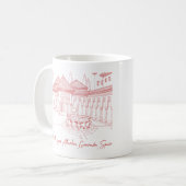 アルハンブラライオンズの裁判所2 コーヒーマグカップ (正面左)