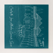 アルハンブラライオンズの裁判所2 ジグソーパズル (横)