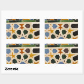 アルハンブラ壁タイル#3 長方形シール (シート)