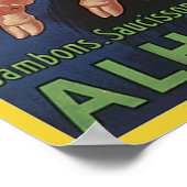 アルハンブラ飛んでいるハムピグアド ポスター (角)