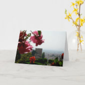 アルハンブラ カード (黄色い花)