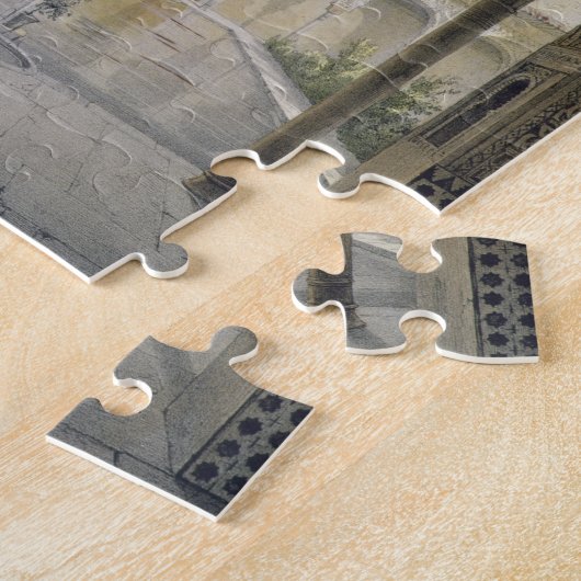 アルハンブラ、グラナダのAlbercaの裁判所、 ジグソーパズル (側面)