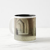 アルハンブラ、グラナダ1853年の裁判所部屋(ついている ツートーンマグカップ (正面左)