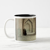 アルハンブラ、グラナダ1853年の裁判所部屋(ついている ツートーンマグカップ (左)