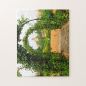 アルハンブラ、グラナダ、スペイン-パズルの庭 ジグソーパズル (縦)