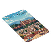 アルハンブラ グラナダ スペイン 旅行 マグネット (右側)