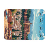 アルハンブラ グラナダ スペイン 旅行 マグネット (横)