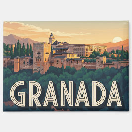 アルハンブラ グラナダ スペイン 旅行 マグネット