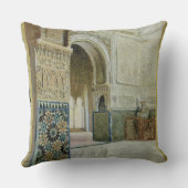 アルハンブラ、グラナダ(w/c)のインテリア クッション (裏面)