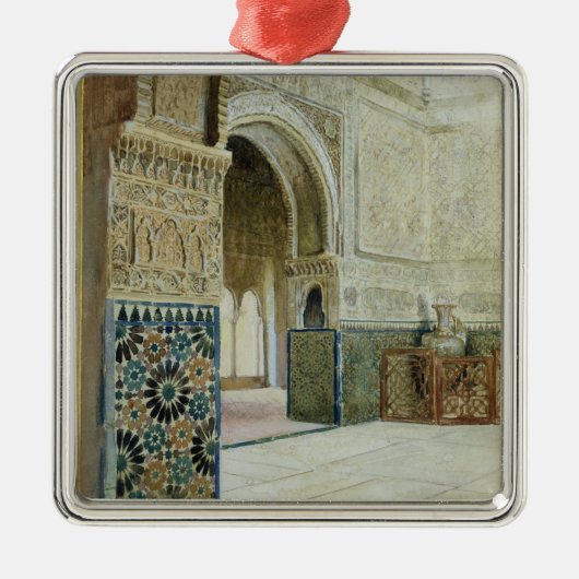 アルハンブラ、グラナダ(w/c)のインテリア メタルオーナメント (正面)