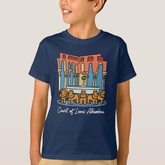 アルハンブラ 狅の庭 3 Tシャツ (正面)