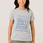 アルハンブラ 狼の庭 1 トライブレンドＴシャツ (正面)