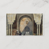 アルハンブラ、Granaの2人の姉妹の部屋 名刺 (裏面)