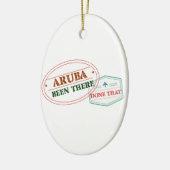 アルバそこにそれされる セラミックオーナメント (左)