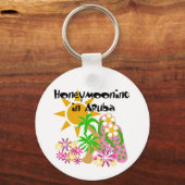 アルバでの新婚旅行 キーホルダー (正面)