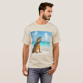アルバとキュラソーの驚くべきトカゲ Tシャツ (正面フル)