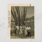 アルバのエッソで働くエクスパツ ポストカード (正面/裏面)