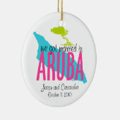 アルバのオーナメントで結婚した セラミックオーナメント (右)