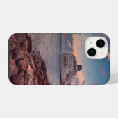 アルバのサンセット iPhoneケース (裏面横)