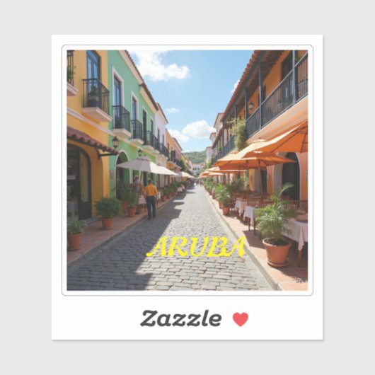 アルバのダウンタウン・ダイニング シール (シート)