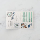 アルバのパスポートウェディング(ディヴィ・ディヴィの木) 招待状 (内部)