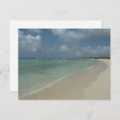 アルバのビーチII 美しい自然の風景 (正面/裏面)