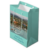 アルバのマリーナのカスタム ミディアムペーパーバッグ (正面アングル)