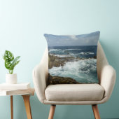 アルバのロッキーコーストとブルー海 クッション (椅子)